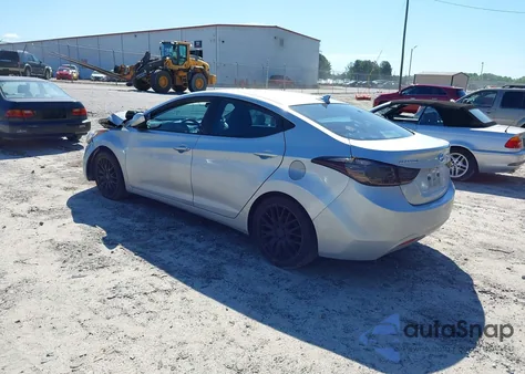 2011 Hyundai Elantra Gls из США, поврежденный, VIN 5NPDH4AE7BH032008